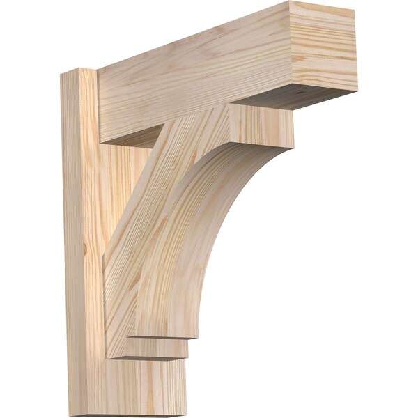 Ekena Millwork Imperial Block Smooth Outlooker, Douglas Fir, 5 1/2"W x 16"D x 16"H OUT06X16X16IMP05SDF - main